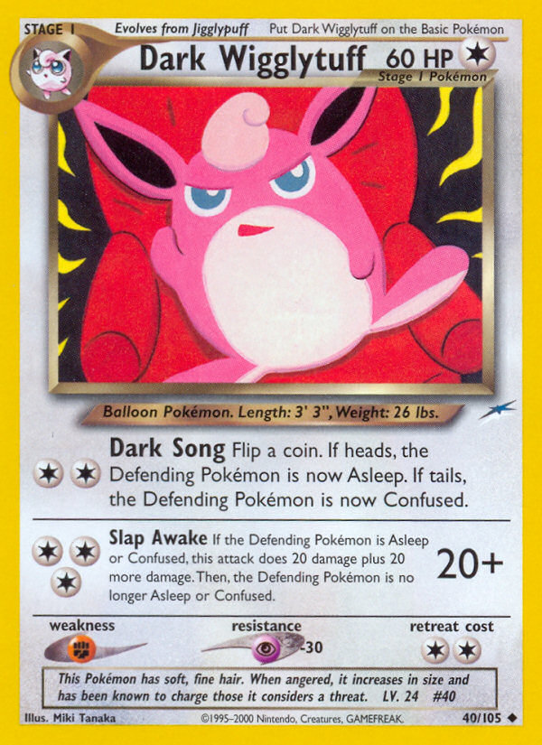 Dark Wigglytuff 40/105