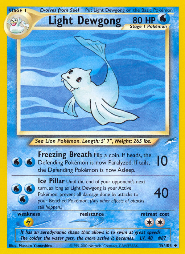 Light Dewgong 45/105