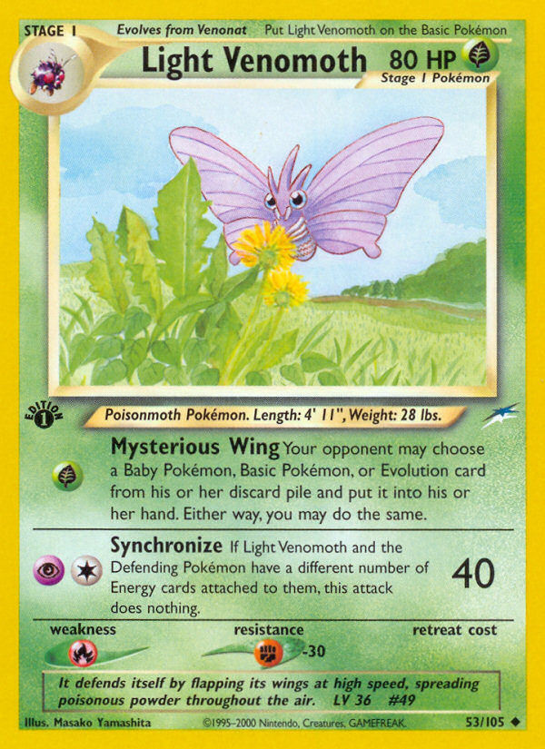 Light Venomoth 1st ed. 53/105