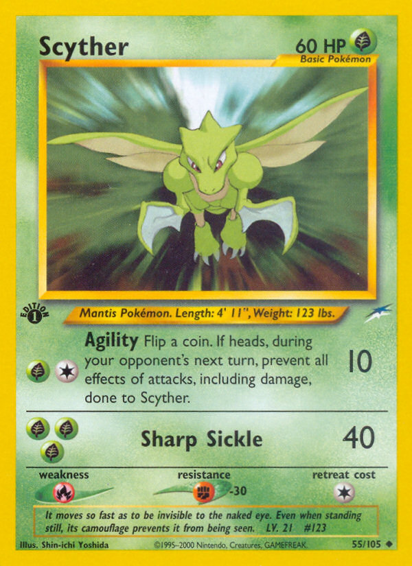 Scyther 1st ed. 55/105