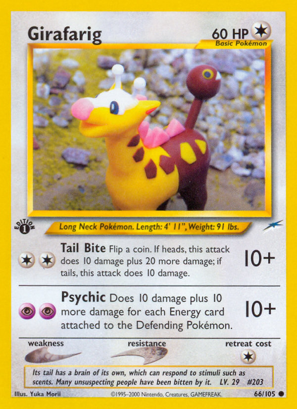 Girafarig 1st ed. 66/105