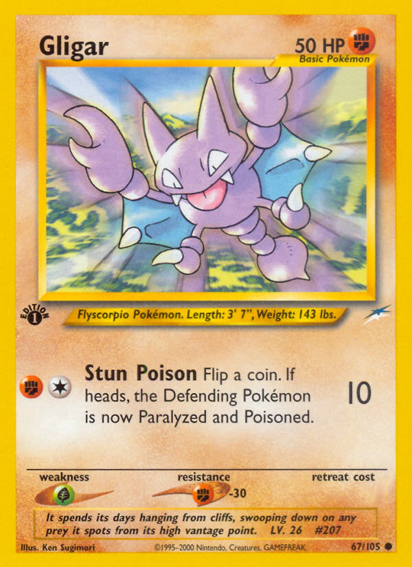 Gligar 1st ed. 67/105