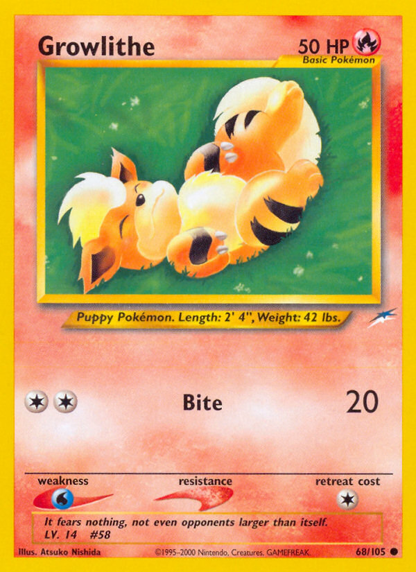 Growlithe 68/105