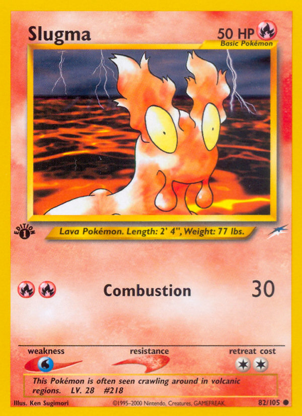 Slugma 1st ed. 82/105
