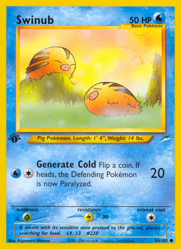 Swinub 1st ed. 84/105