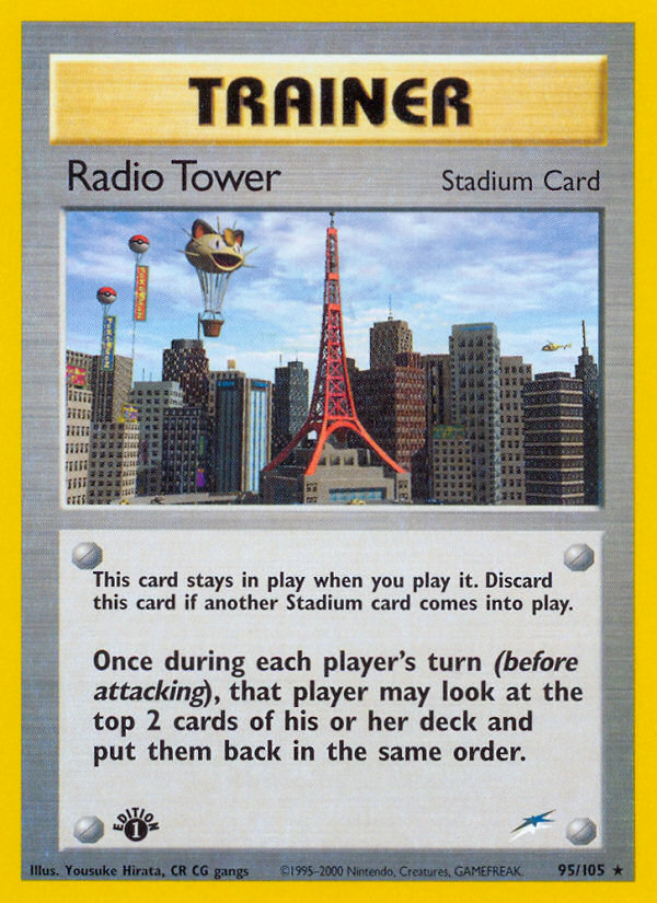 Radio Tower 1st ed. 95/105