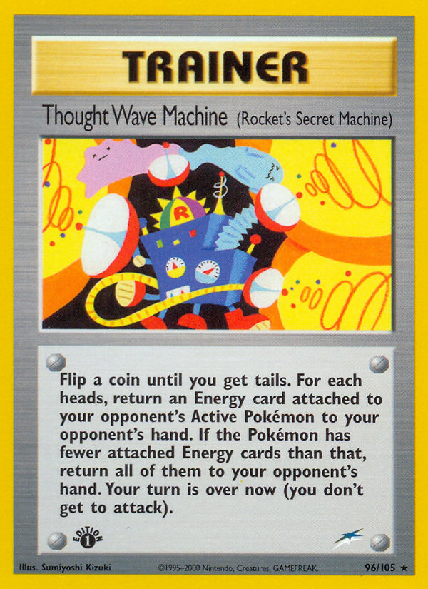Thought Wave Machine 1st ed. 96/105