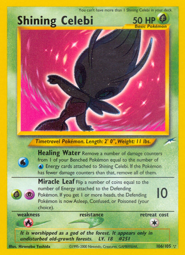 Shining Celebi 106/105