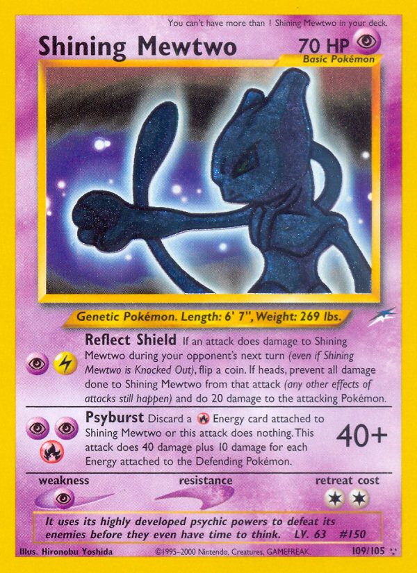 Shining Mewtwo 109/105