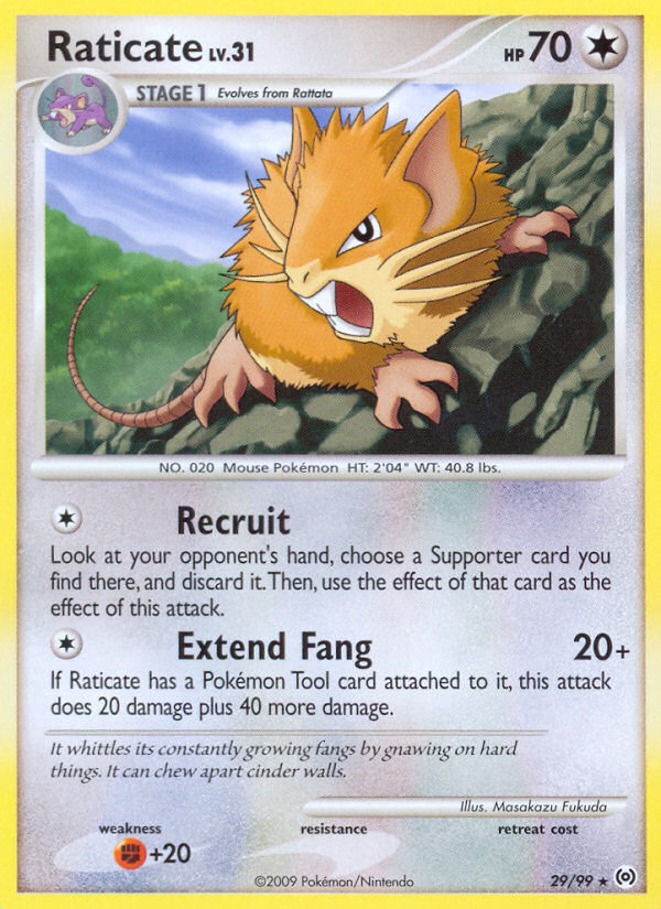 Raticate 29/99