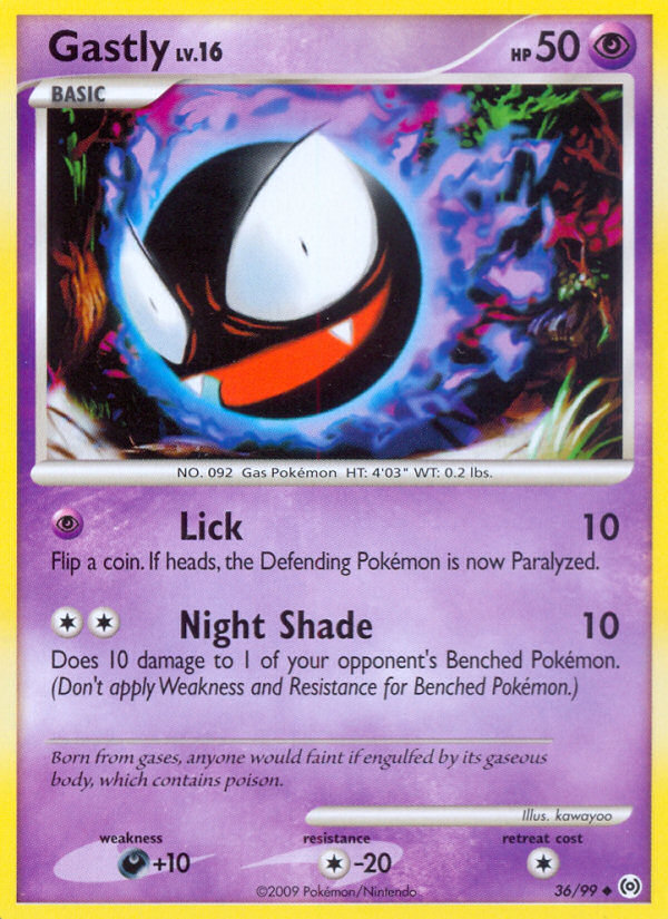 Gastly 36/99
