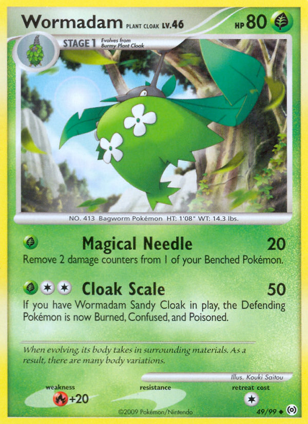 Wormadam Plant Cloak 49/99
