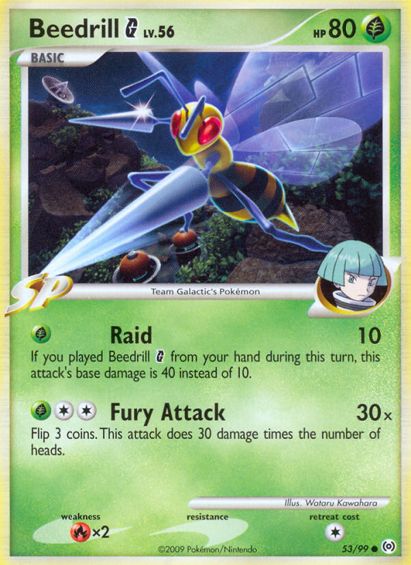 Beedrill Pokémon G 53/99
