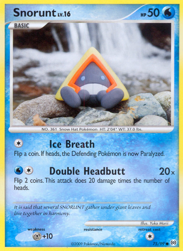 Snorunt 75/99