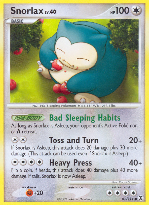 Snorlax 81/111