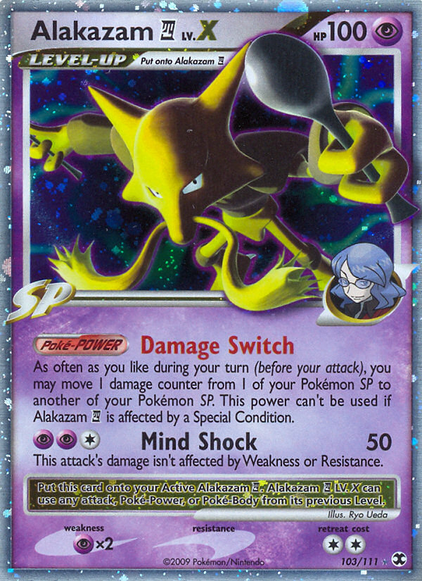 Alakazam 4 LV.X 103/111