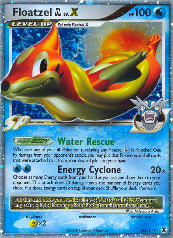 Floatzel GL LV.X 104/111