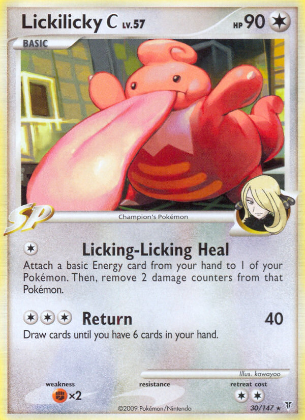 Lickilicky 30/147 Reverse holo