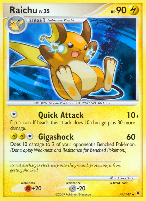 Raichu 77/147