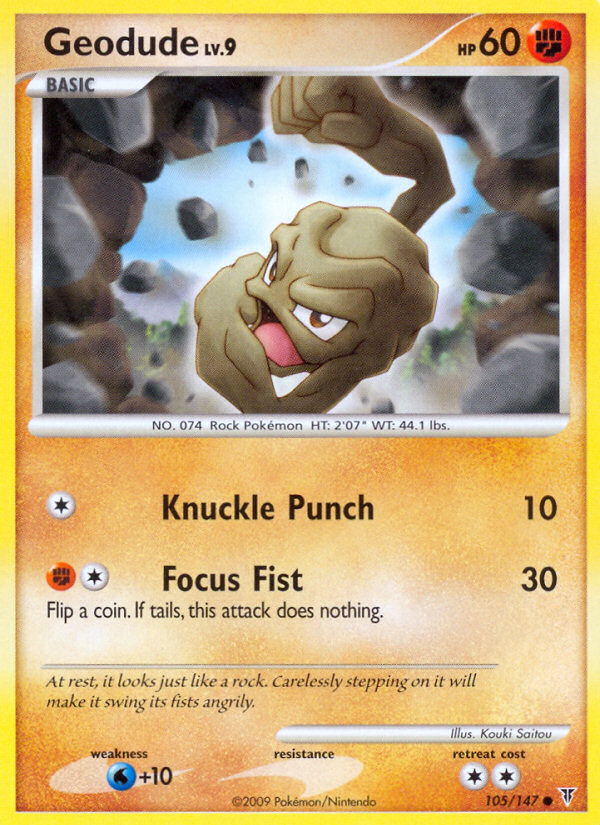 Geodude 105/147