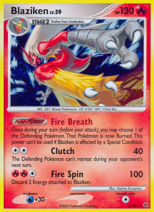 Blaziken 3/127
