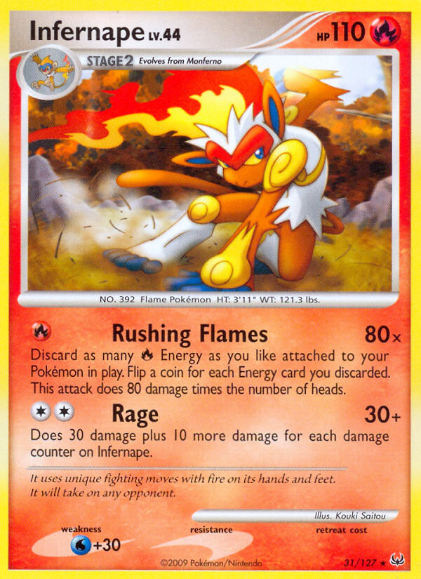 Infernape 31/127
