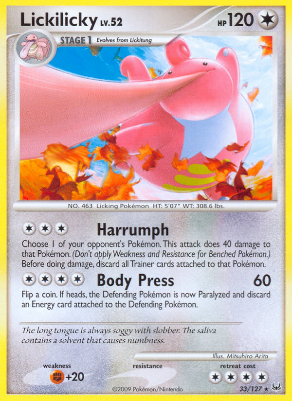 Lickilicky 33/127