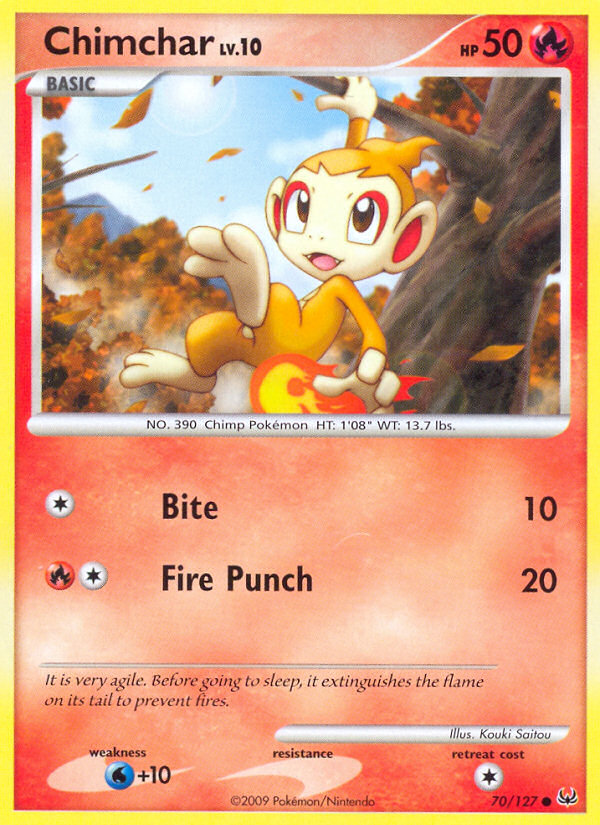 Chimchar 70/127