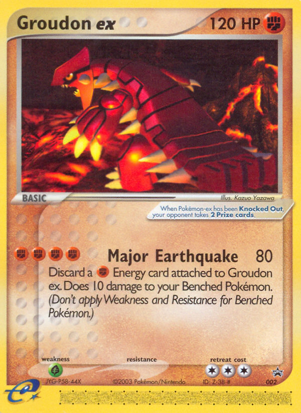 Groudon ex 2/40