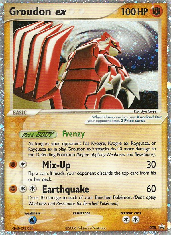 Groudon ex 38/40