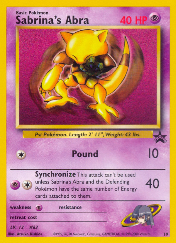 Sabrina's Abra 19/53