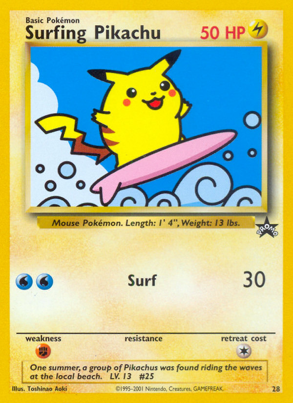 Surfing Pikachu 28/53
