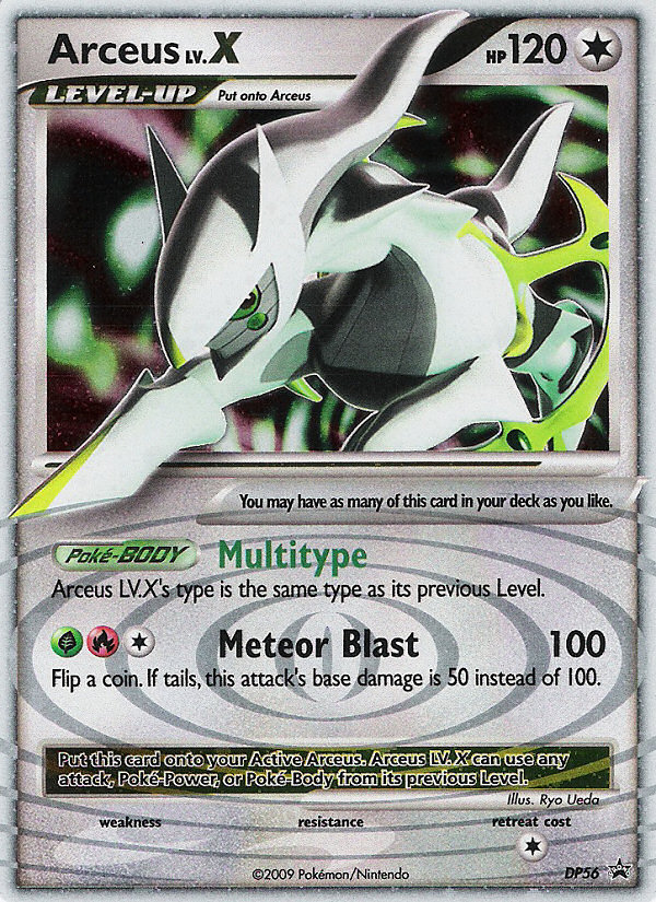 Arceus LV.X 56/56