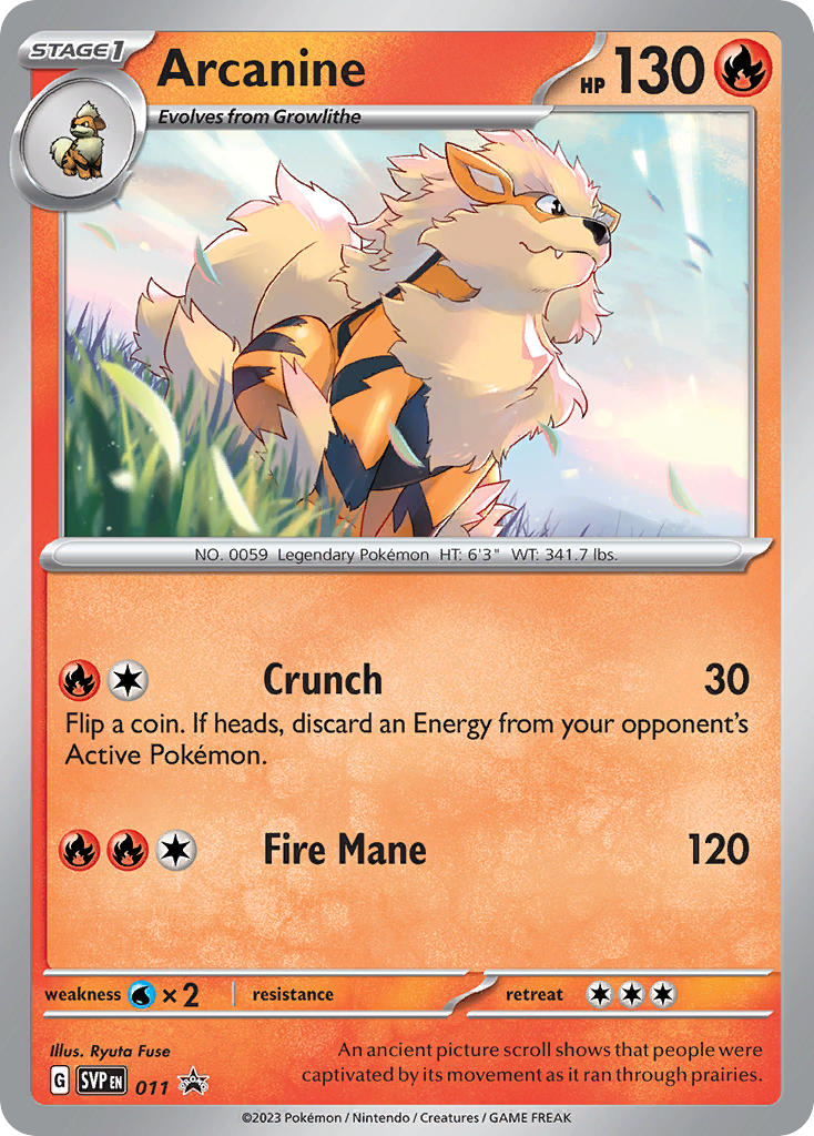 Arcanine 11/225