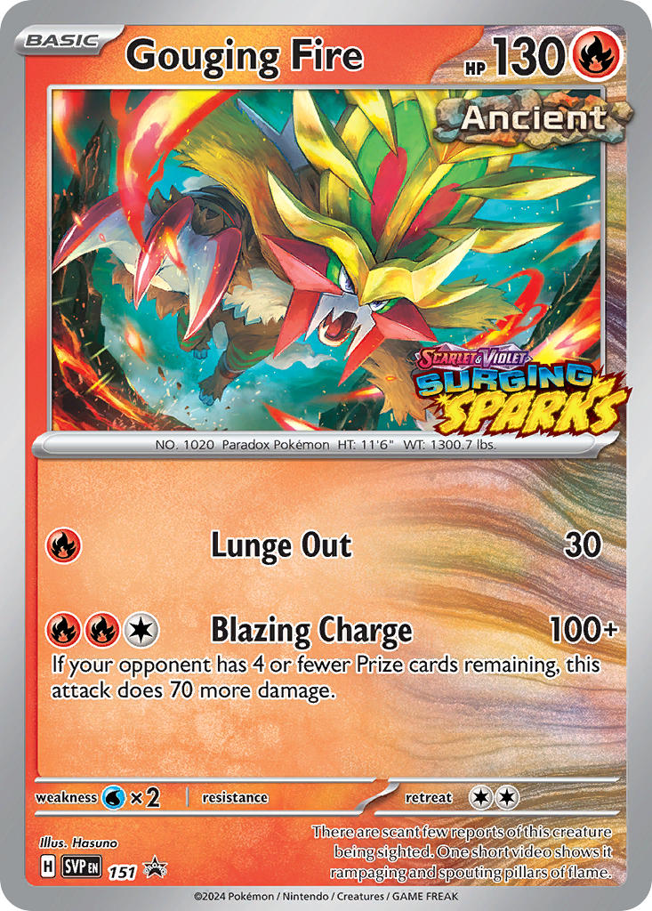 Gouging Fire 151/225