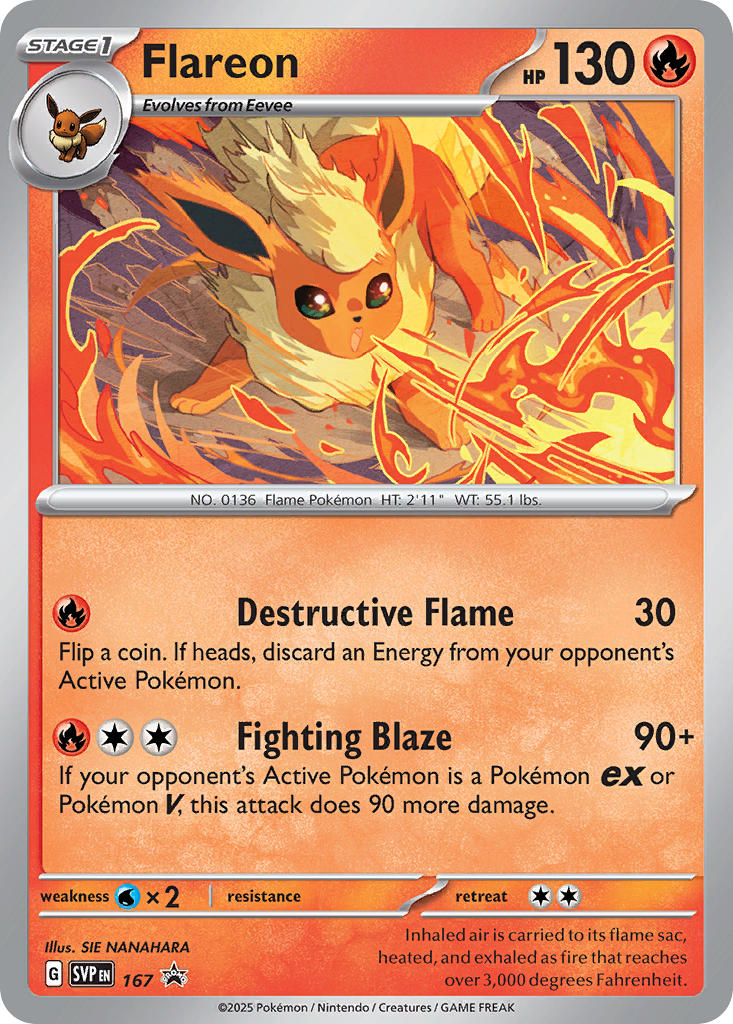 Flareon 167/225