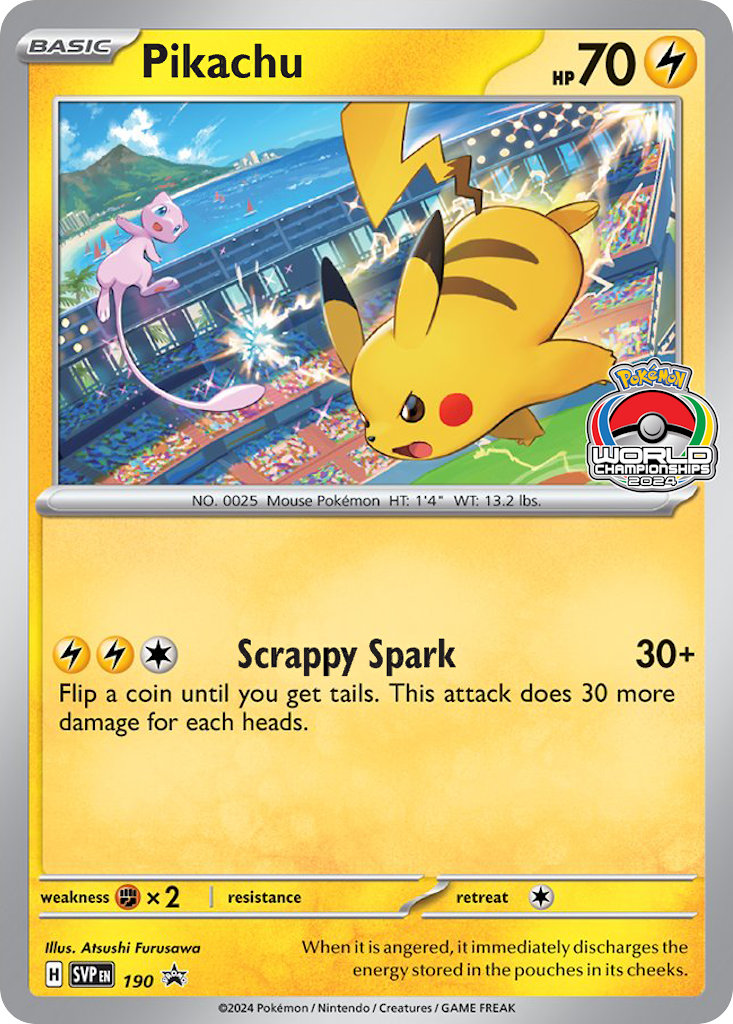 Pikachu 190/225
