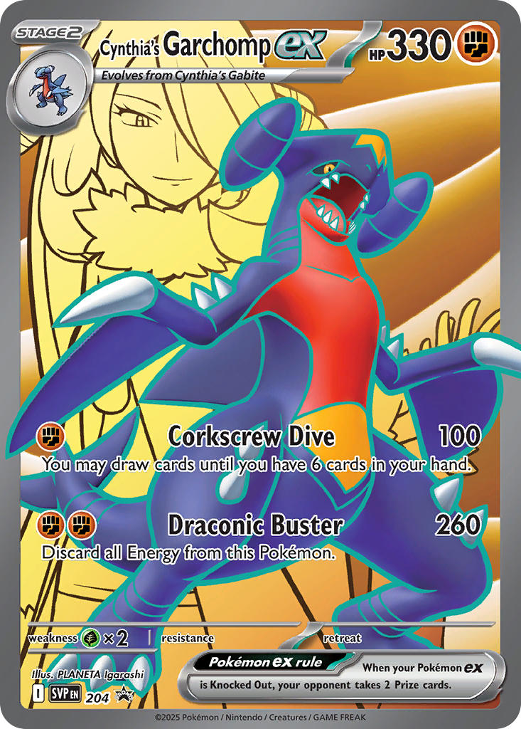 Cynthia's Garchompex 204/225