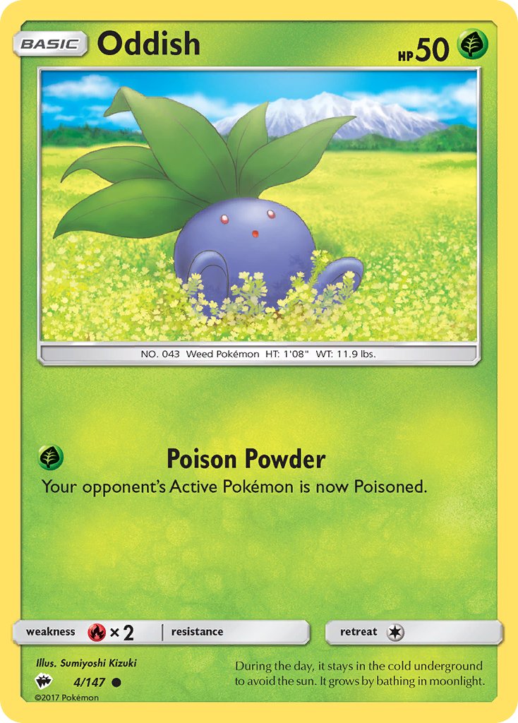 Oddish 4/147
