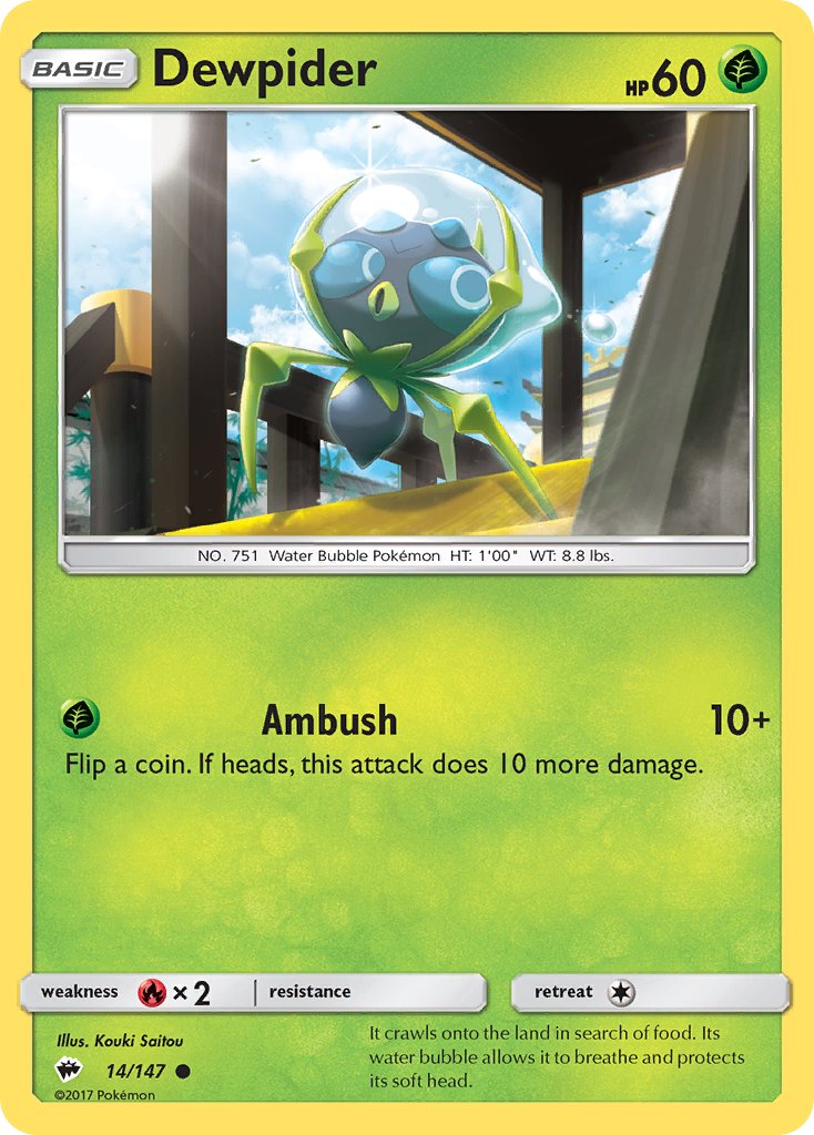 Dewpider 14/147