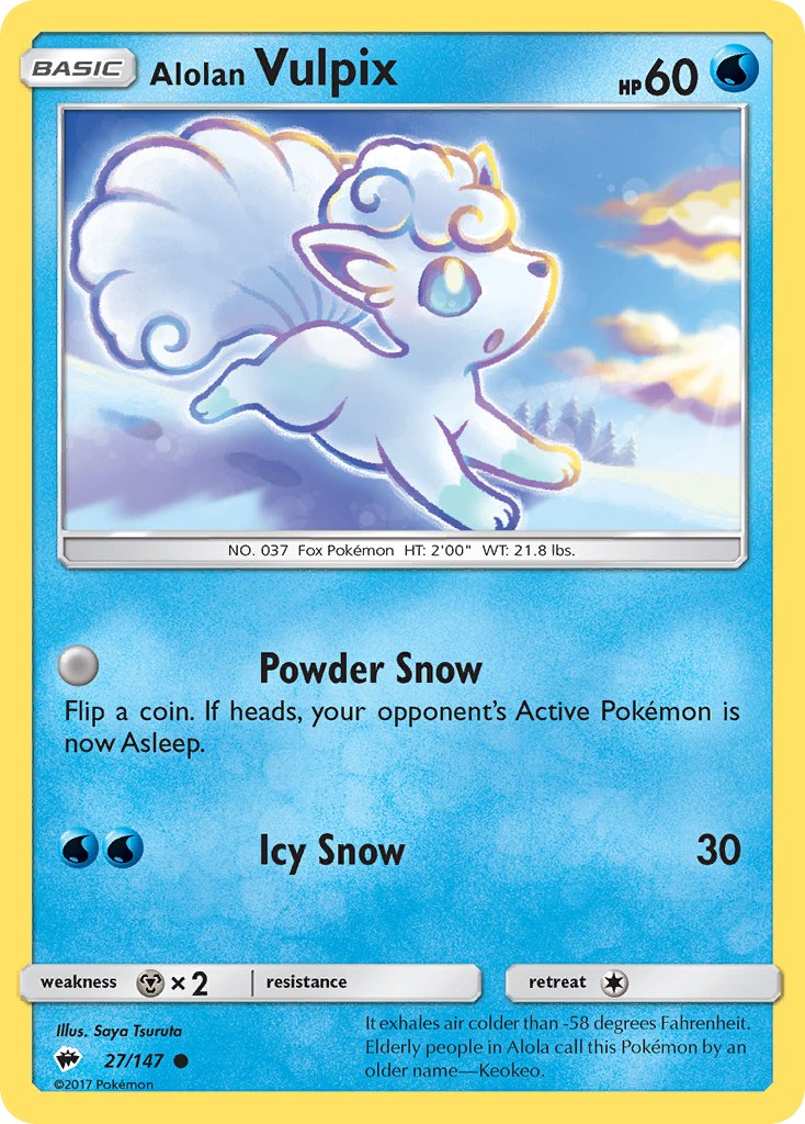 Alolan Vulpix 27/147