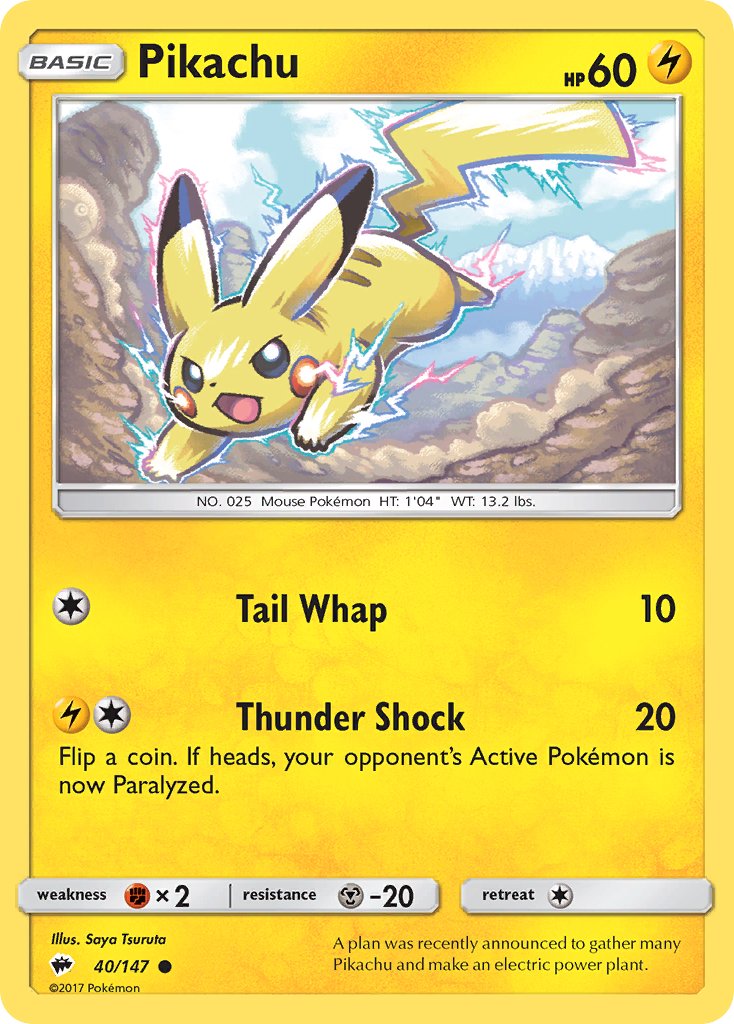 Pikachu 40/147