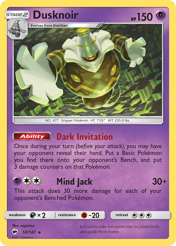 Dusknoir 53/147