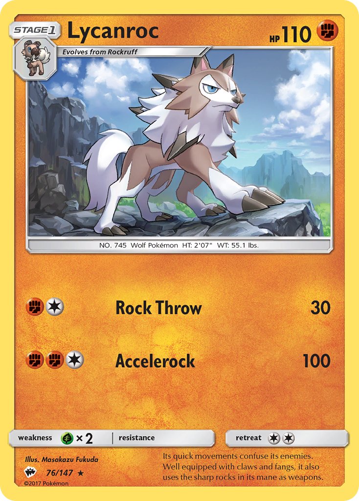 Lycanroc 76/147