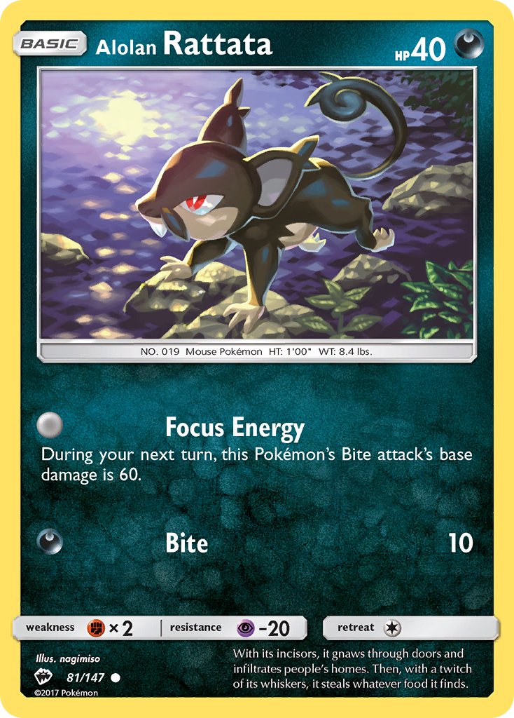 Alolan Rattata 81/147