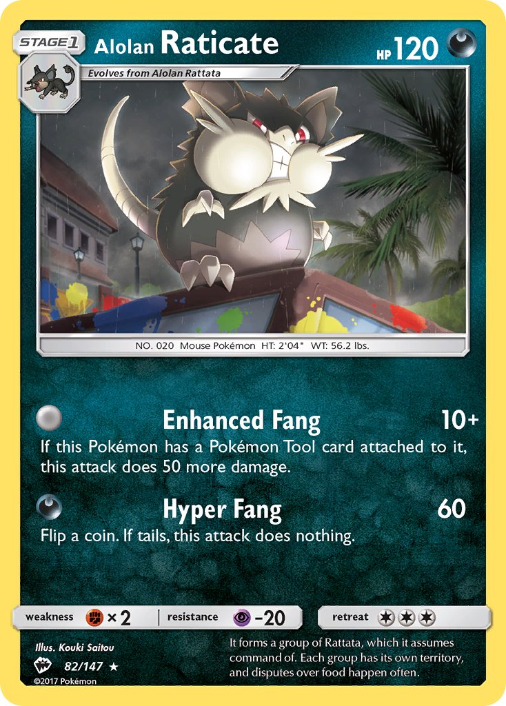 Alolan Raticate 82/147