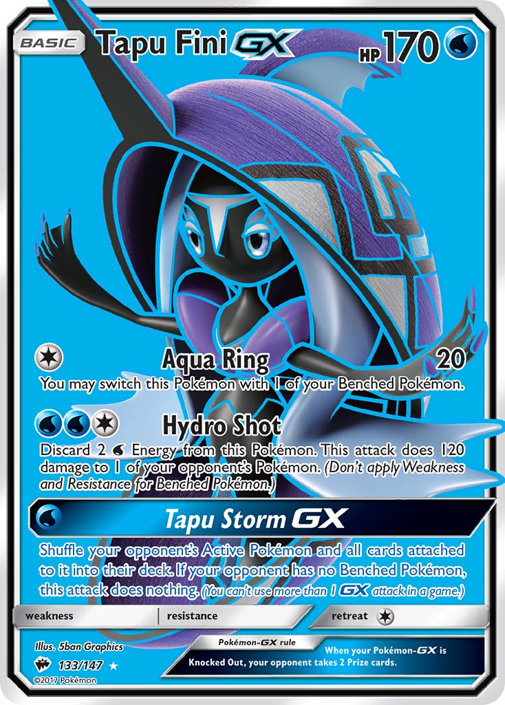 Tapu FiniGX 133/147