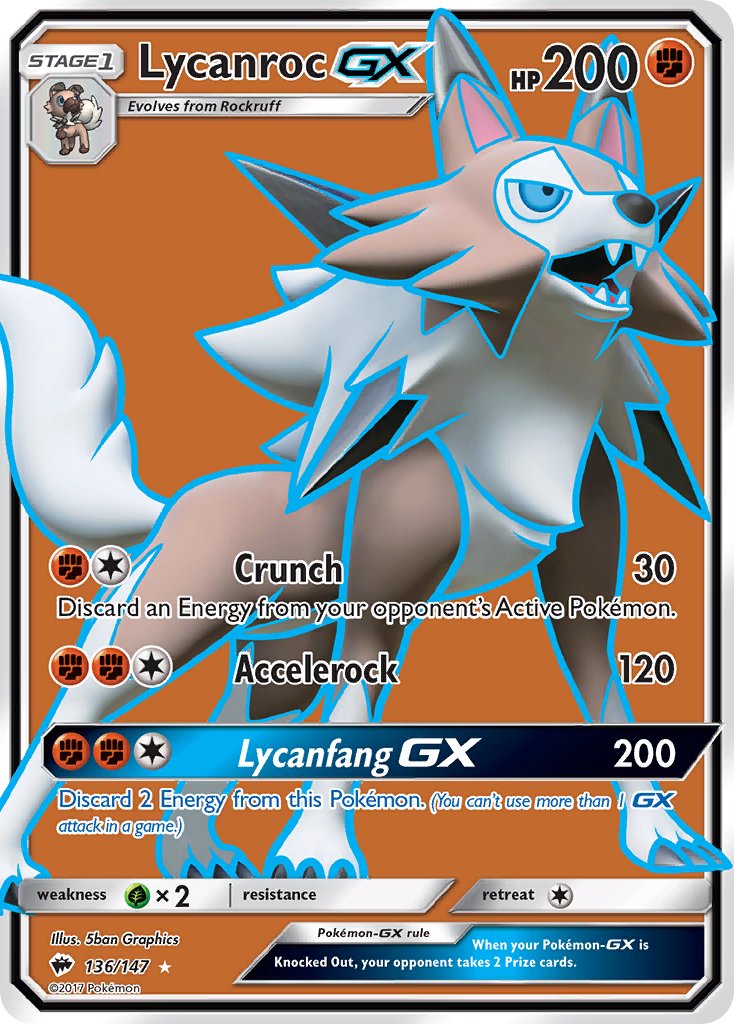 LycanrocGX 136/147