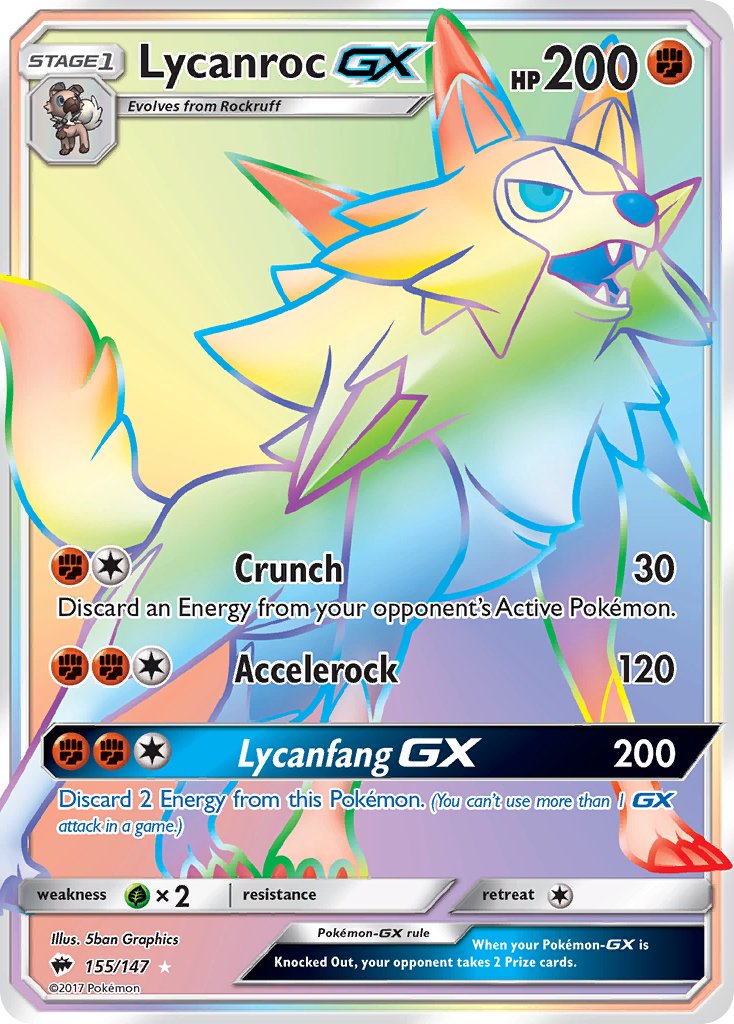 LycanrocGX 155/147