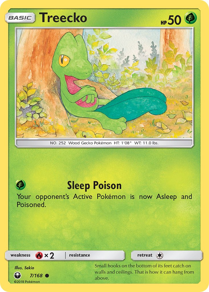 Treecko 7/168